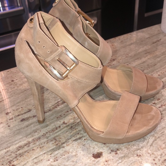 Michael Kors Shoes - Michael Kors nude high heels